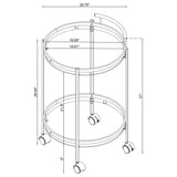 Chrissy Bar Cart - Furniture World