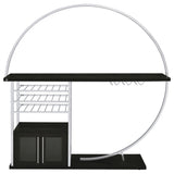 Risley Wine Cabinet with LED Lighting