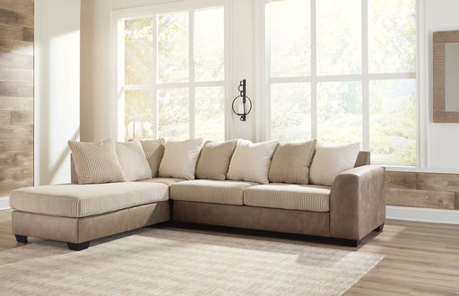 Keskin 2-Piece Sectional with Chaise - Furniture World