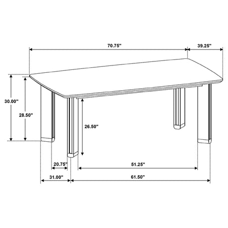 Ottowa Dining Table - Furniture World