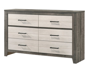 Crown Mark Furniture Rhett Dresser Mirror in Gray image