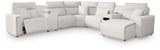 Modmax II Power Reclining Sectional with Chaise and Audio Console