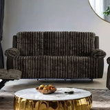 Dionysus Manual Reclining Sofa Brown