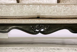 Acapulco White & Espresso Loveseat
