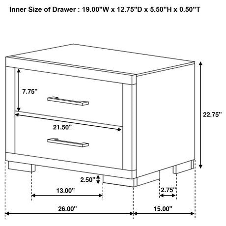 Jessica Bedroom Set - Furniture World