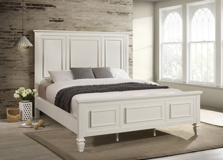 Sandy Beach Panel Bed - Furniture World