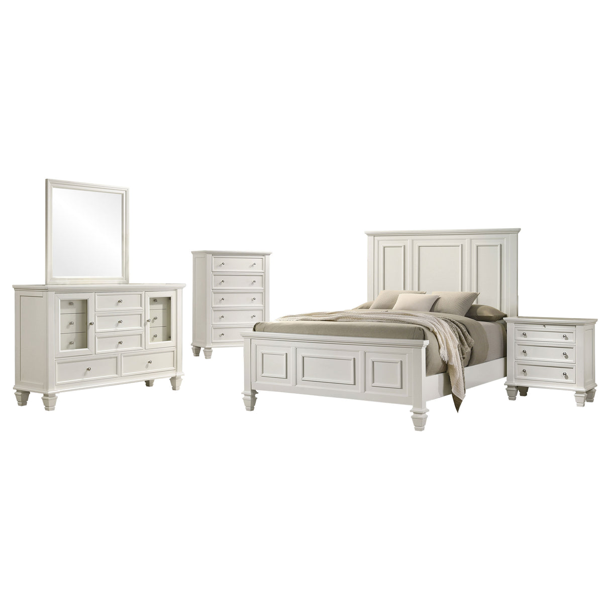 Sandy Beach Bedroom Set - Furniture World