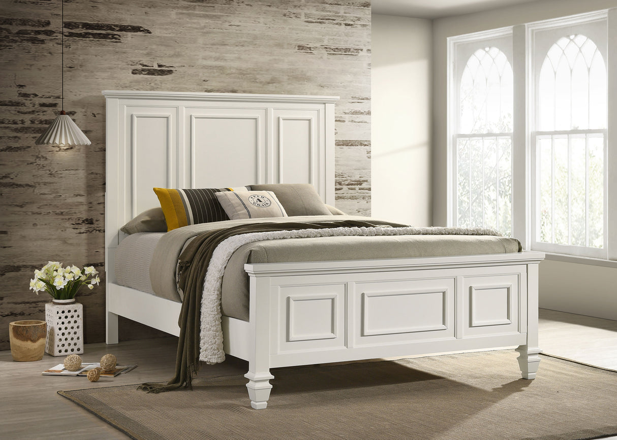 Sandy Beach Panel Bed - Furniture World