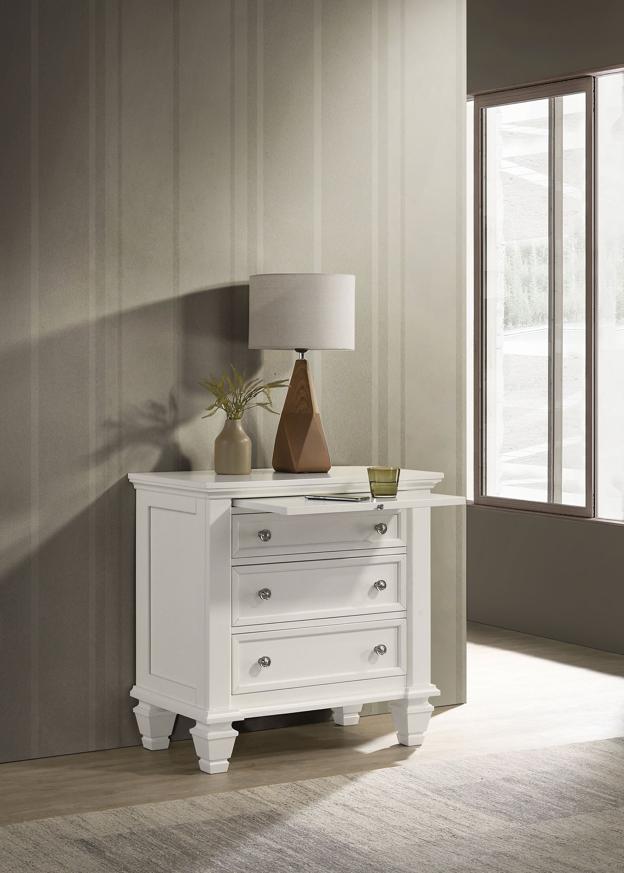 Sandy Beach Nightstand - Furniture World