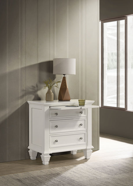 Sandy Beach Nightstand - Furniture World