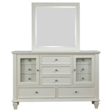 Sandy Beach Dresser with Mirror - Furniture World