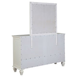 Sandy Beach Dresser with Mirror - Furniture World