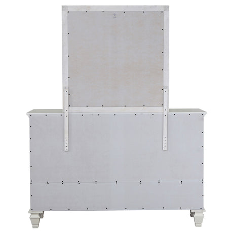 Sandy Beach Dresser with Mirror - Furniture World