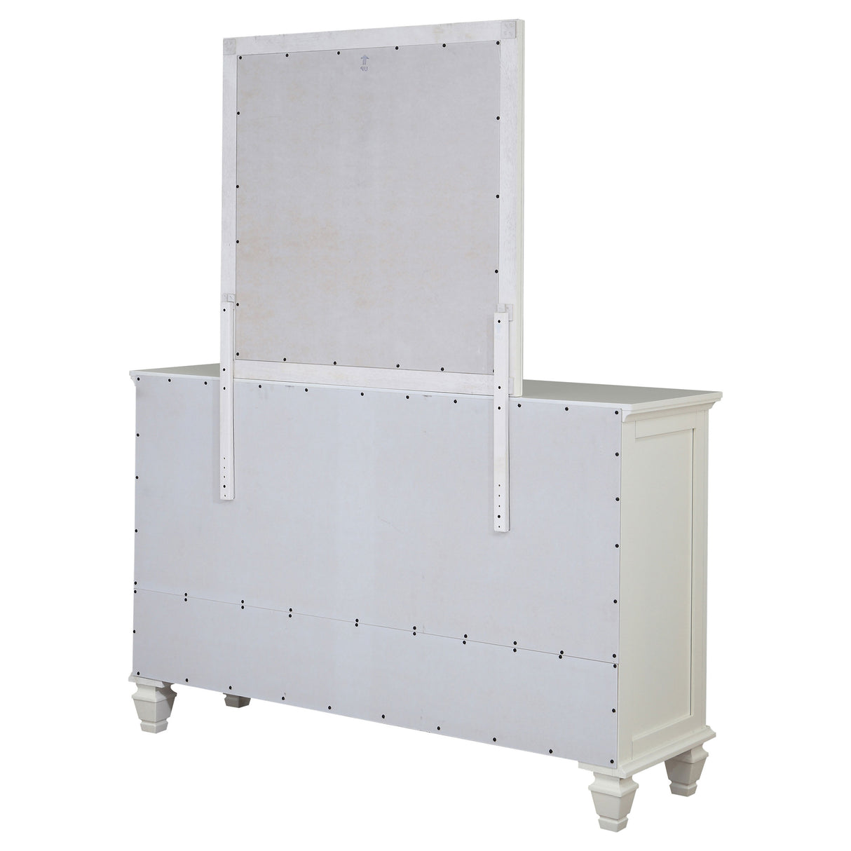 Sandy Beach Dresser with Mirror - Furniture World