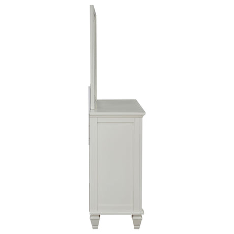 Sandy Beach Dresser with Mirror - Furniture World