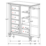 Sandy Beach Door Chest - Furniture World
