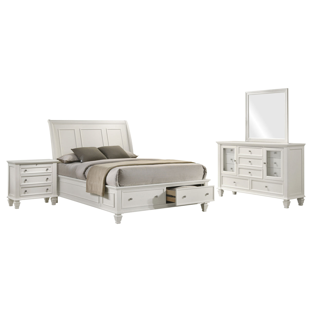 Sandy Beach Bedroom Set - Furniture World