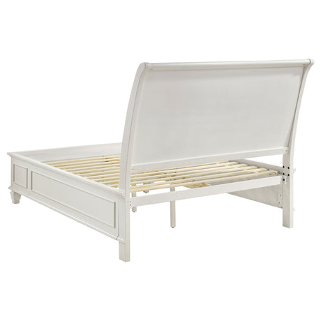 Sandy Beach Panel Platform Storage Bed - Furniture World