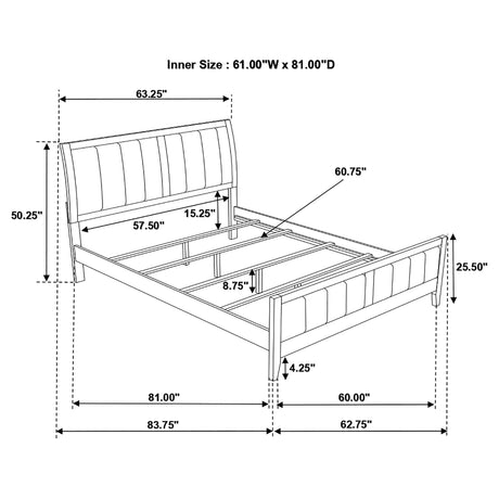 Carlton Panel Bed - Furniture World