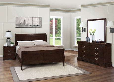 Louis Philippe Bedroom Set - Furniture World