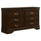 Louis Philippe Bedroom Set - Furniture World