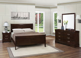 Louis Philippe Bedroom Set - Furniture World