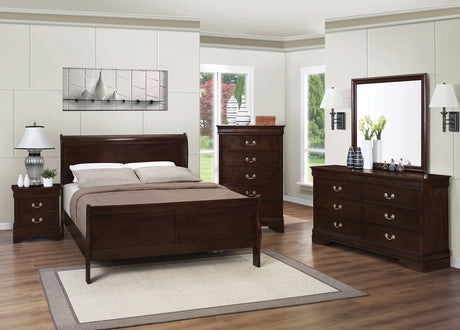 Louis Philippe Bedroom Set - Furniture World