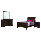 Louis Philippe Bedroom Set - Furniture World