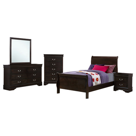 Louis Philippe Bedroom Set - Furniture World