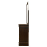 Louis Philippe Dresser with Mirror - Furniture World