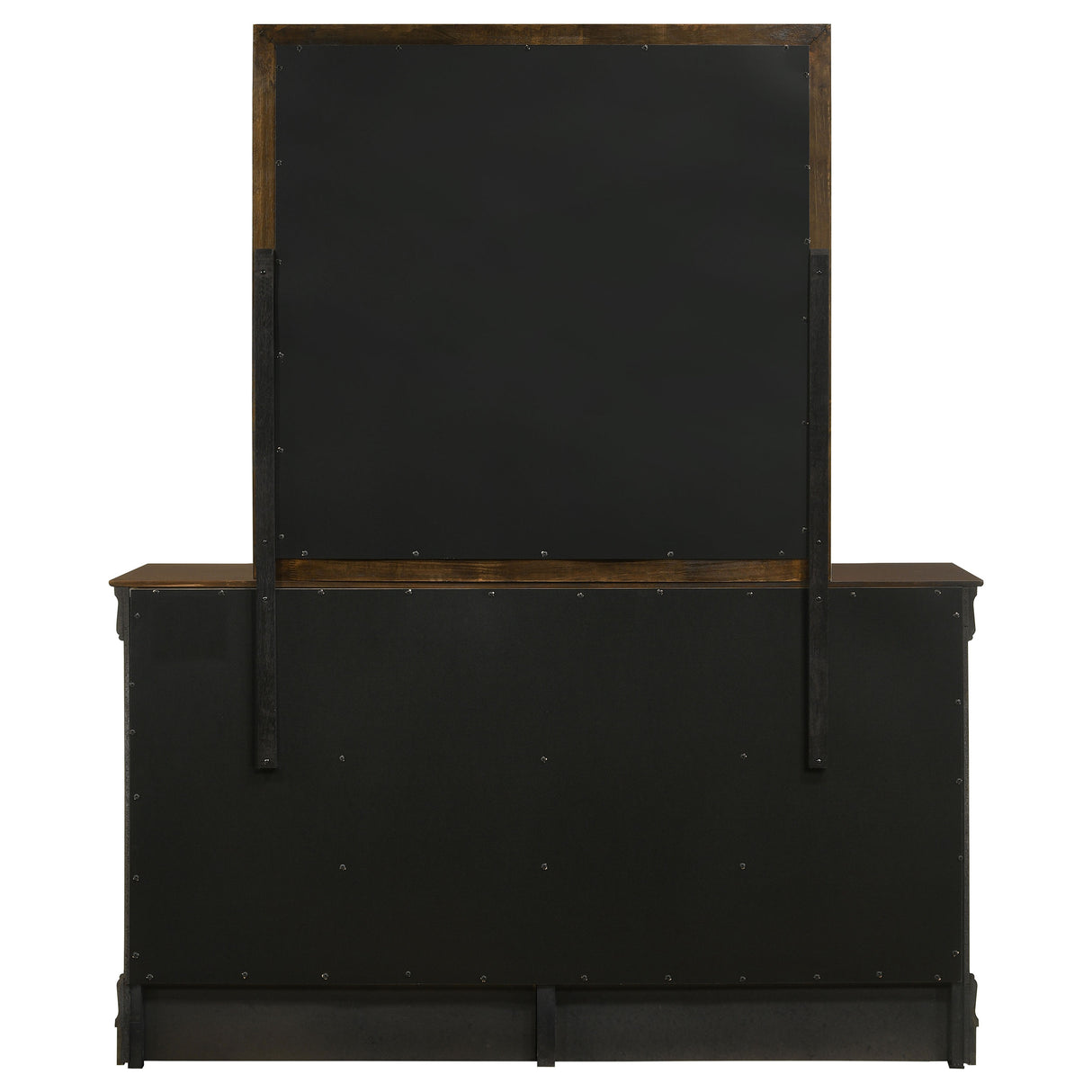 Louis Philippe Dresser with Mirror - Furniture World