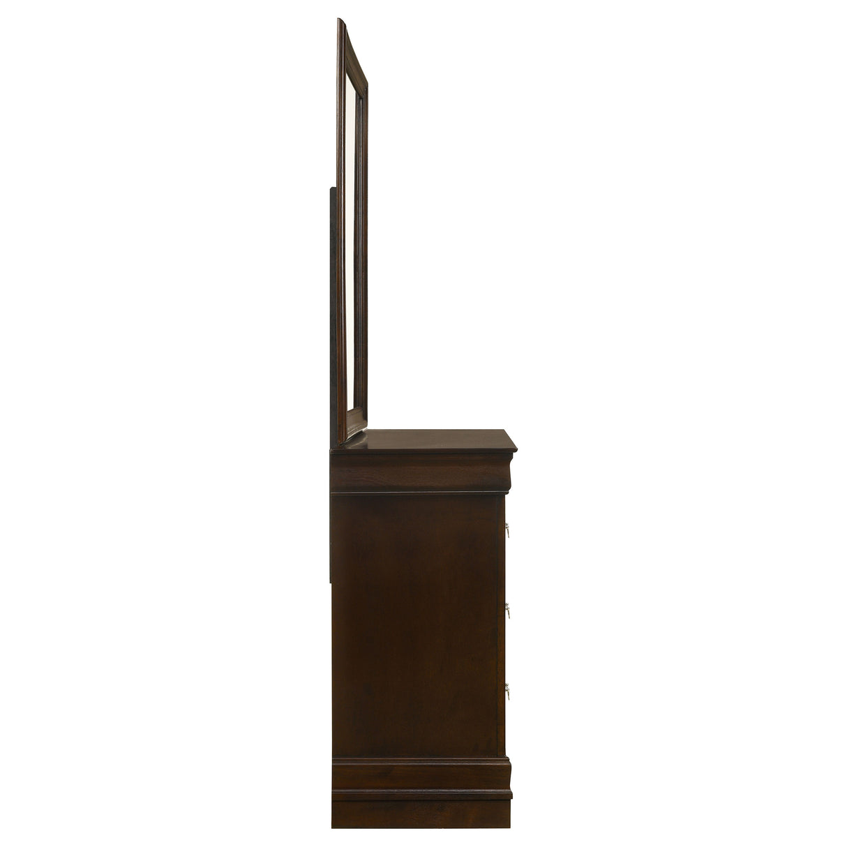 Louis Philippe Dresser with Mirror - Furniture World