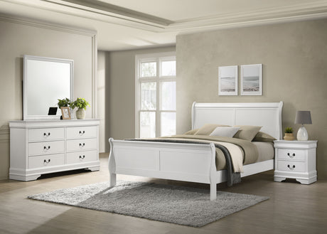 Louis Philippe Bedroom Set - Furniture World