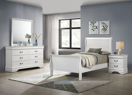 Louis Philippe Bedroom Set - Furniture World