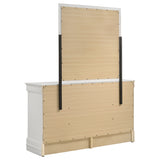 Louis Philippe Dresser with Mirror - Furniture World