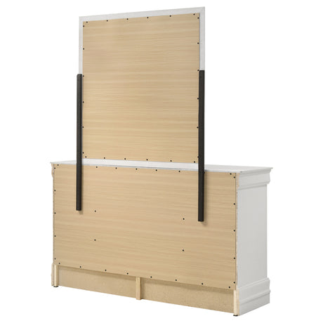 Louis Philippe Dresser with Mirror - Furniture World