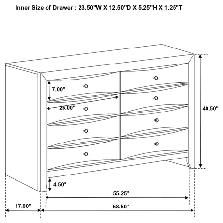 Briana Bedroom Set - Furniture World