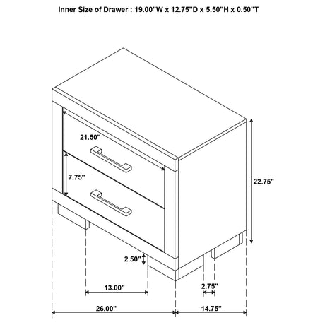Jessica Bedroom Set - Furniture World