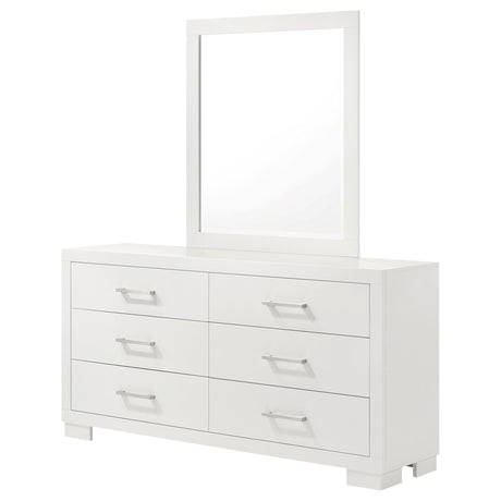 Jessica Dresser with Mirror - Furniture World