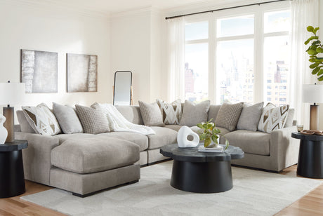 Aslan Court Sectional with Chaise - Furniture World