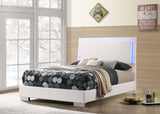 Felicity Panel Bed with LED Lighting - Furniture World