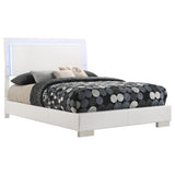 Felicity Panel Bed with LED Lighting - Furniture World