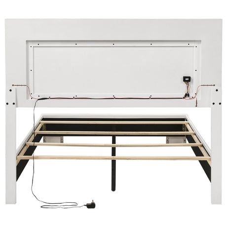 Felicity Panel Bed with LED Lighting - Furniture World