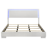 Felicity Panel Bed with LED Lighting - Furniture World