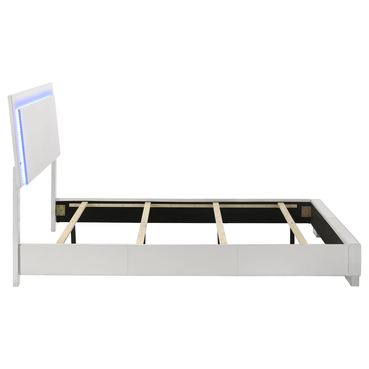 Felicity Panel Bed with LED Lighting - Furniture World