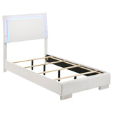 Felicity Panel Bed with LED Lighting - Furniture World