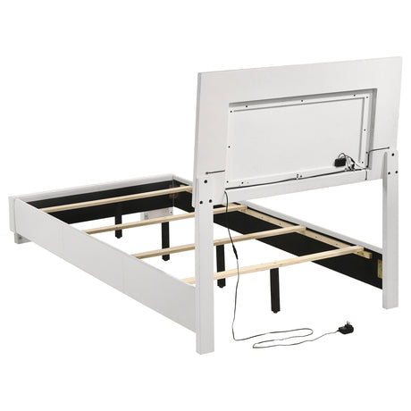 Felicity Panel Bed with LED Lighting - Furniture World