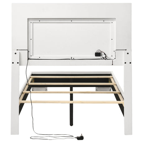 Felicity Panel Bed with LED Lighting - Furniture World