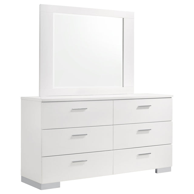 Felicity Dresser with Mirror - Furniture World