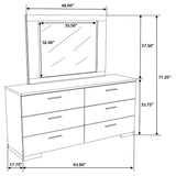 Felicity Dresser with Mirror - Furniture World